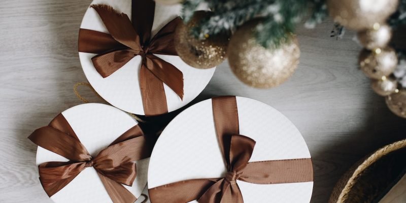 white and brown egg ornament